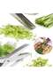 5-Layer Multifunctional Stainless Steel Kitchen Scissors, Herb & Vegetable Cutter - 3