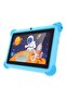 C idea WiFi Kids Smart Tablet Shockproof Edges With Built-in Stand 7-inch Display 6GB RAM 128GB ROM Android Bluetooth Educational Kids Learning Games For Children Surprise Gifts Blue - 2