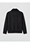 Vizyon New Season Standard Fit Fur Collar Men's Suede Coat - 6
