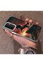 Samsung Galaxy A26 Compatible Silicone Edge Hard Back Case Couple Phone Case with Horse Pattern - 2