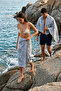 La Notte Summer Anchor 100% Cotton Peshtemal Gray 70X140 - 6