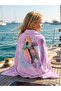 Caretta Careta Printed Towel - Lilac