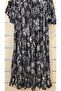 Indian Dress with Long Sleeves, Patterned, Tassel Detail, Elastic Waist - 3