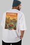 Istanbul Turkey 2 White Oversize Country City Back Printed Unisex T-Shirt 100% Cotton Premium - 7