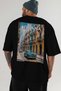 Havana Cuba Black Oversize Country City Back Printed Unisex T-Shirt 100% Cotton Premium - 6