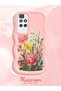 Redmi 10 2022 Compatible Case Camera Protector Pink Silicone Couple Phone Case Floral Pattern - 2