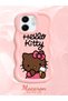 Infinix Smart 9 Compatible Case Camera Protector Pink Silicone Couple Phone Case Kitty Pattern - 2