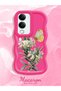 Vivo Y04 Compatible Case Camera Protector Red Silicone Couple Phone Case Butterfly Pattern - 2
