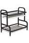 2-Tier Dish Drying Rack with Utensil Holder & Cutting Board Holder, 304 Stainless Steel Dish Rack with Drainboard, Easy Assembly, Space-Saving Design for Kitchen Countertops