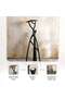 Accent Sculpted LED Resin Floor Lamp 65x180cm - Black - 8