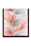 French Silk Shawl Model Pastel Floral Patterned Hijab Shawl - 2