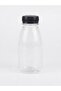 6-Piece Clear Plastic Bottles with Black Caps – 200 ml - 2