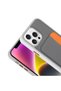 iPhone 16 Pro Case with Card Holder and Raised Camera Silicone Gzst - 2