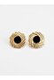 Girdap Gold Detailed Stone Earrings - 2