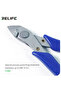 RELIFE RL-0001 Diagonal Pliers High Hardness and Precision Electronic Wire Cutting Nipper Phone R... - 4