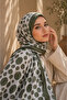 Polka Dot Pattern Shawl Series Khaki