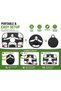 Football Pop-Up Target Goal 2-in-1 Training Net | Portable Soccer Goal & Shooting Target | 110 x 80 cm - 3