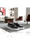 Imported Black Patent Leather Loafer with Buckle - 4