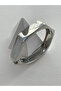 Special Series Hexagonal Design Silver Handcuff Bracelet - 3