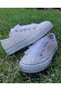Stone-Embellished Lace-Up Girls' Shoes, Girls' Orthopedic Daily Shoes