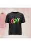 Cool Printed Crew Neck Wide Fit Unisex Tshirt