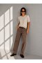 Women's Crew Neck Short Sleeve Basic Knitwear Blouse - 2