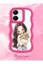 Vivo Y36 5g Compatible Case Camera Protector Red Silicone Couple Phone Case Girl Pattern - 2