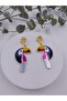 Acrylic Bird Figured Earrings - 2