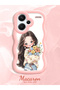 Redmi Note 13 Pro Plus 5g Compatible Case Camera Protector Pink Silicone Couple Phone Case Girl Pattern - 2