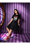 Wednesday Printed T-Shirt and Skirt Set - 2