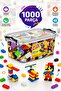 1000 Pieces Building Blocks Construction Toy Set with Storage Box | Creative Educational STEM Bricks for Kids Ages 3+ | Compatible Interlocking Building Blocks
