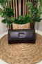 Women's Coffee-Colored Wallet with Card Holder Detail and Phone Compartment, Large Wallet