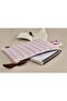 Quilted Laptop Case 13 Inch |   Handmade Cotton Laptop Bag |   Pink - 2