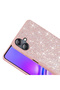 Galaxy A06 Case Glittery Diamond Stone Camera Raised Silicone Tkng - 6