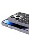 iPhone 14 Pro Case with Glitter Diamonds and Raised Camera Silicone Brsa - 3