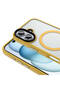 iPhone 16 Case Magsafe Supported Camera Raised Matte Anti-Fingerprint Silicone Scks - 6