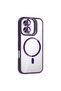 iPhone 16 Case with Camera Stand, Magsafe Supported, Transparent Back, Silicone Senk - 5