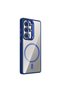 Galaxy S25 Ultra Case with Camera Stand, Magsafe Compatible, Transparent Back, Silicone Omsy - 5