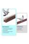 Pack Of 1 Bird Spikes Deterrent Strip, Brown, Plastic, Pigeon Repellent for Ledges and Fences, Raccoon Cats Defender for Outside - 8