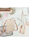 Straw Shoulder Bag, Small Crossbody Cell Phone Purse for Women, - 6