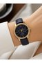 Women's Wristwatch Gold Color with Zircon Stone, Casual and Stylish Combination, Gift Boxed - 3