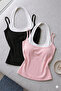 Pack of 2 Women's Halter Neck Double Color Soft Blouse Undershirt