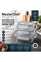 Multi-Purpose 3-Piece Glass Storage Container Set - with Locking Lids, Healthy, Durable