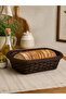 Wicker Look Rattan Bread Basket Plastic Mesh Serving and Presentation Basket (4 Models 2 Color Options) - 3