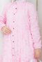 Women's Lace Detailed Long Lined Brode Dress - 7