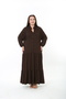 Xlmodam Women's Lycra Viscose Plus Size Dress - 3