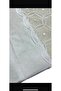 Velvet Tablecloth for 8 People with White Lace - 6