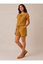 Women's Tie-Detail Blouse Shorts Set - 4