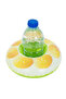 Lemon Inflatable Floating Drink Holder, PVC Pool Cup Holder - 3