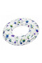 Glitter Print Inflatable Pool & Beach Float Swim Ring, PVC - 3